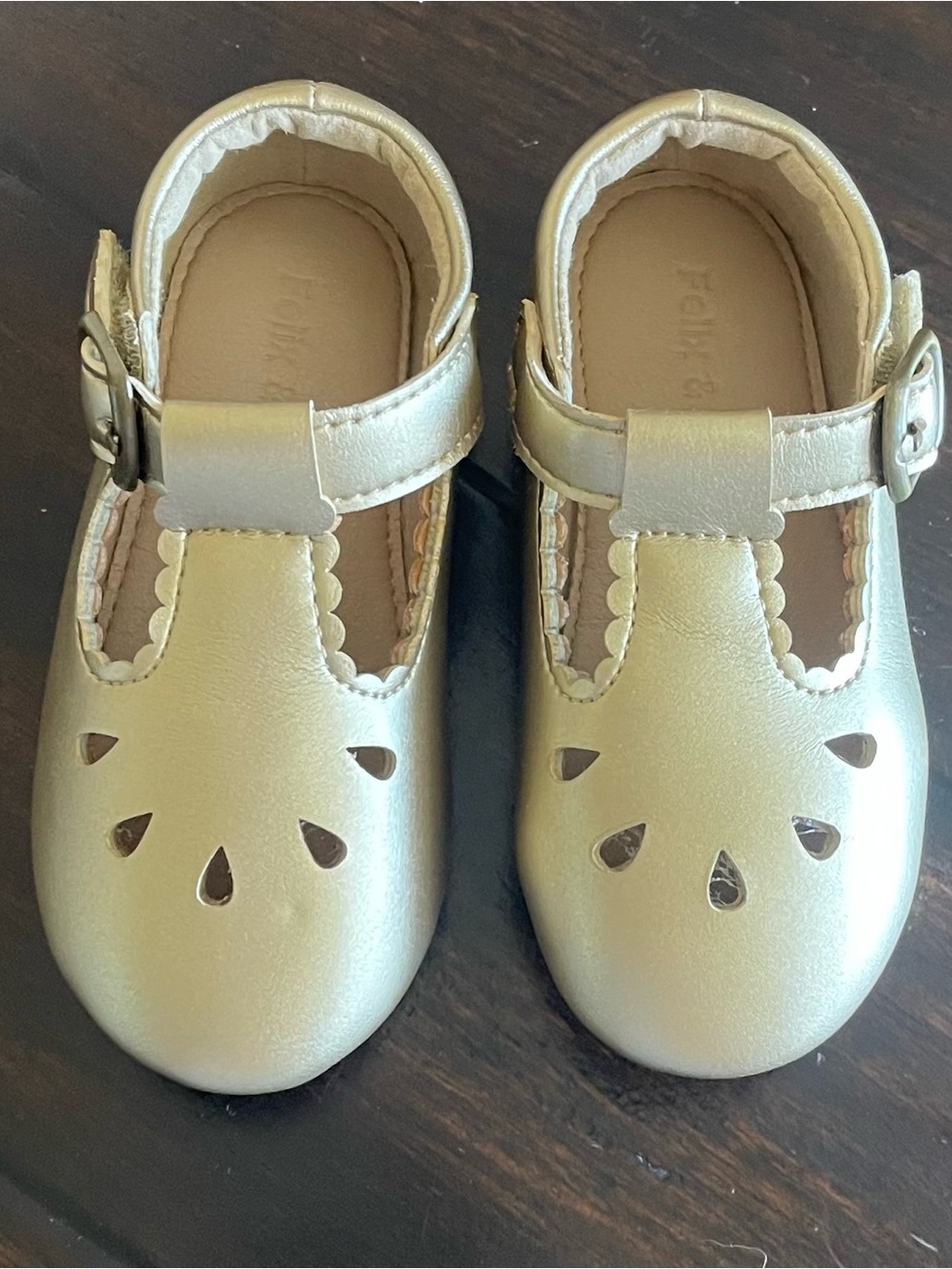 Felix & Flora Toddler Little Girl Flat Oxfords Dress Shoes